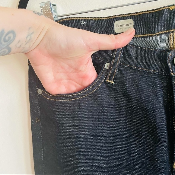 ADRIANO GOLDSCHMIED (AG) Premiere Skinny Straight Dark Was Jeans - Picture 7 of 12